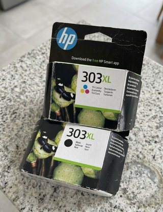 Cartuchos HP 303XL Negro y Color
