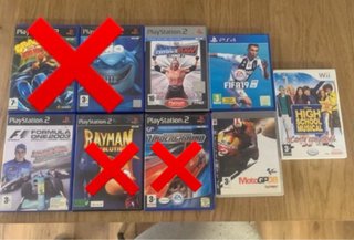 Lote Juegos PS2, PS3, PS4 y Wii