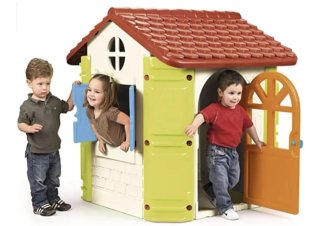 Casita infantil de plástico