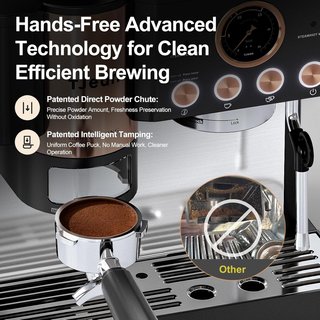 Cafetera Barista Senso Doble Bomba NUEVA