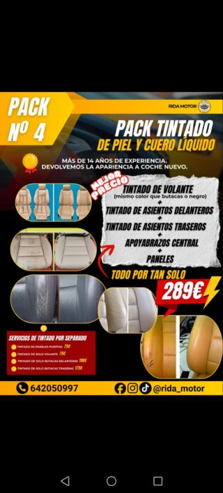 ✅Tú coche como nuevo!!!!