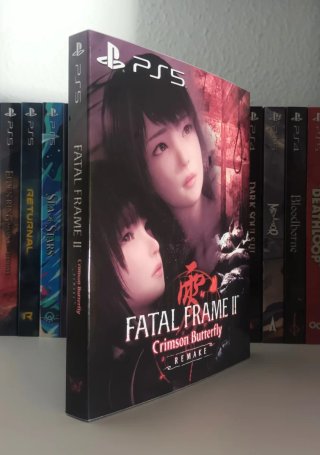 Funda Plastificada Fatal Frame II Remake PS5