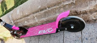 Patinete Evo Rosa Plegable 2 Ruedas Niños