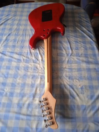 Guitarra Eléctrica Cort Roja