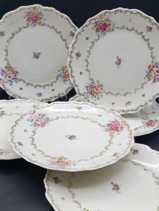 Set platos porcelana Limoges