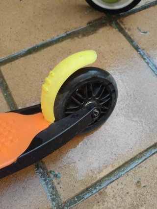 Patinete 3 Ruedas Decathlon Naranja