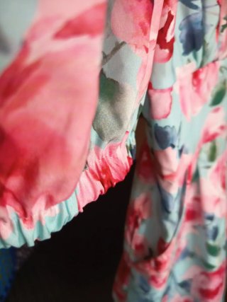 Mono corto floral verano