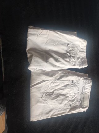Pantalones Vaqueros Calvin Klein Jeans Blancos