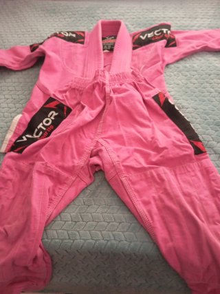 Kimono Jiu Jitsu Vector Sports Rosa Talla K0