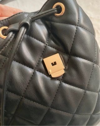 Mochila Valentino Negra Guateada