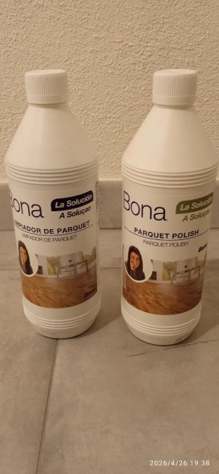 Set 2 Limpiador y Abrillantador Parquet Bona
