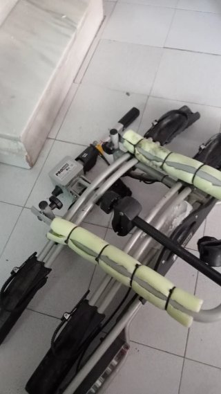 Portabicicletas para bola de remolque