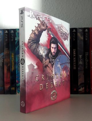 Funda Plastificada Crimson Desert Ps5