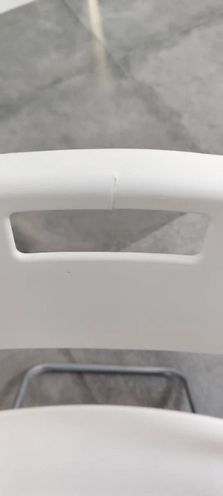 Pack 4 Sillas plegables Ikea blanca y plateada