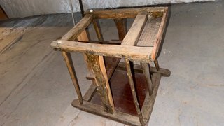 Tacatá/Silla bebé madera antigua