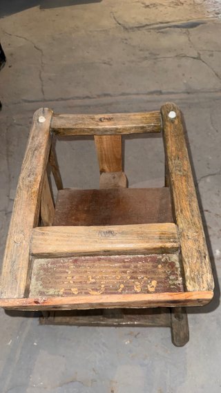 Tacatá/Silla bebé madera antigua