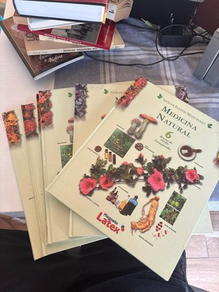 Libros medicina natural 6 tomos