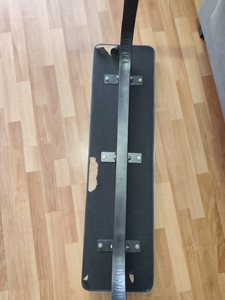 Banco Plano Entrenamiento Negro/Rojo