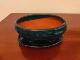 Tiestos de cerámica para bonsái (2 unidades)