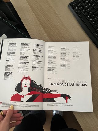 Marvel omnibus a bruja escarlata. la senda de l...