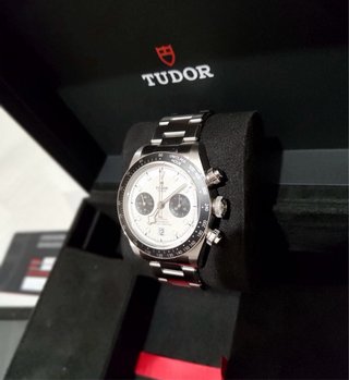 Tudor Chrono Panda Argento Bianco
