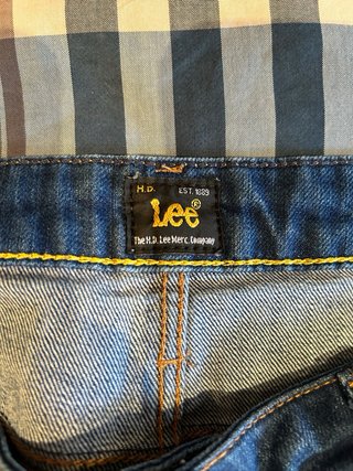 Pantalón vaquero mujer Lee azul