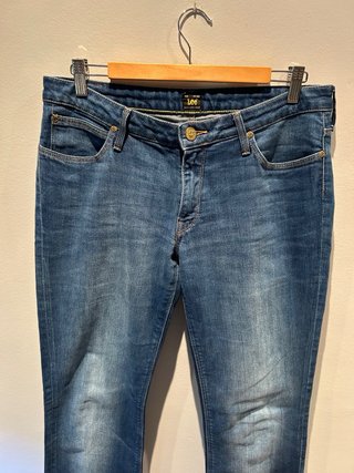 Pantalón vaquero mujer Lee azul