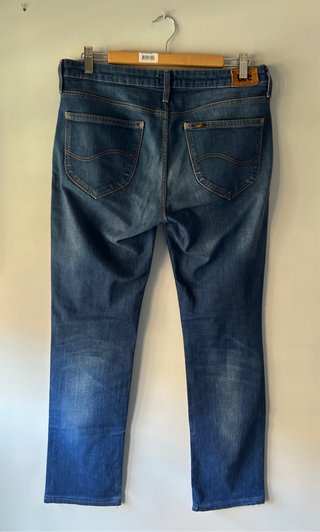 Pantalón vaquero mujer Lee azul