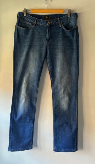 Pantalón vaquero mujer Lee azul