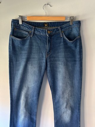 Pantalón vaquero mujer Lee azul