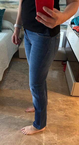 Pantalón vaquero mujer Lee azul