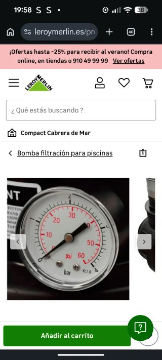 Bomba de fibra de vidrio  , para filtrar piscina