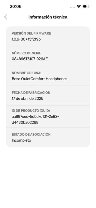 Bose QuietComfort Auriculares Inalámbricos #1926AE