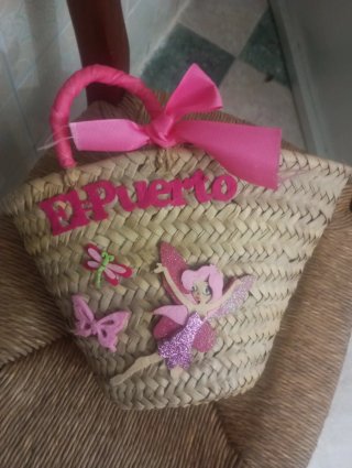 Bolso de mimbre a estrenar 12€ vale preciosa