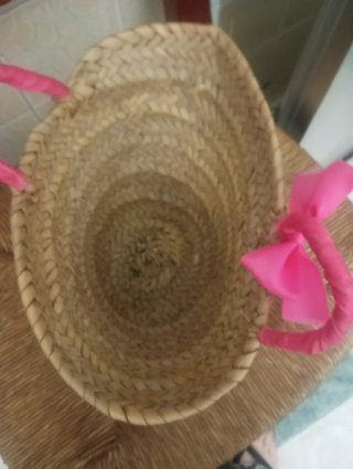 Bolso de mimbre a estrenar 12€ vale preciosa