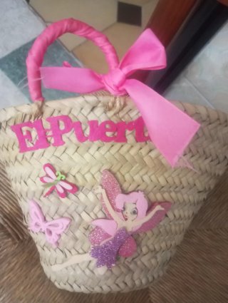 Bolso de mimbre a estrenar 12€ vale preciosa