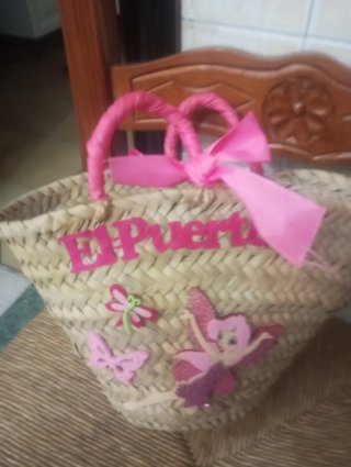 Bolso de mimbre a estrenar 12€ vale preciosa