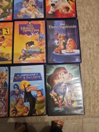 11 DVDs Disney Variados