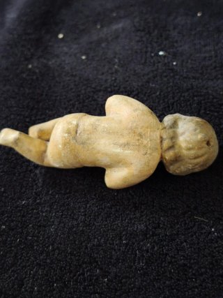 Niño Jesús Olot Antiguo Escayola 8,2 cm