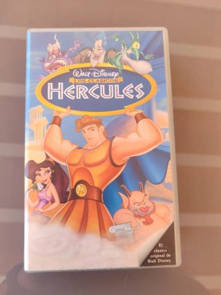 Cinta VHS Hércules Disney