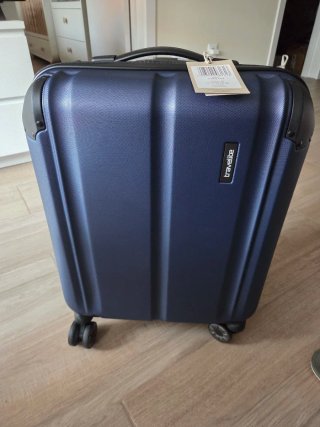 Maleta de cabina Travelite azul. 55 cm. 40 litros