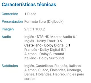 Blu-ray Top Gun Digibook.