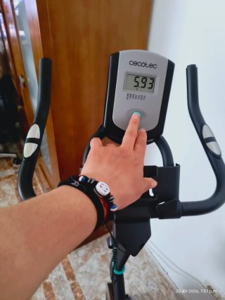 Bicicleta estática Cecotec.