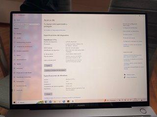 Portátil Huawei MateBook X Pro Gris