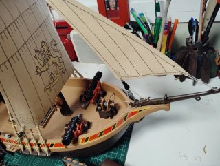 Barco Pirata Playmobil 3550 con accesorios