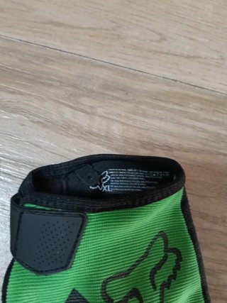 Guantes Fox MTB Verdes y Negros