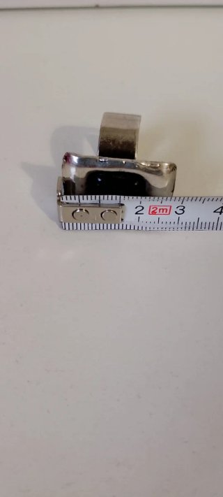 Anillo Vintage Ajustable Negro Plateado