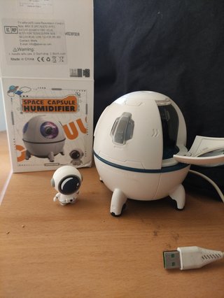 Humidificador Nave Espacial con Luces