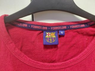 Lote 2 Camisetas FC Barcelona Talla 10 Oficiales