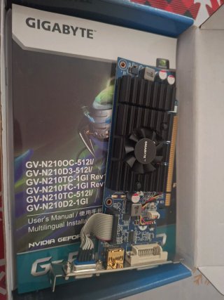 Tarjeta Gráfica Gigabyte NVIDIA GeForce 210
